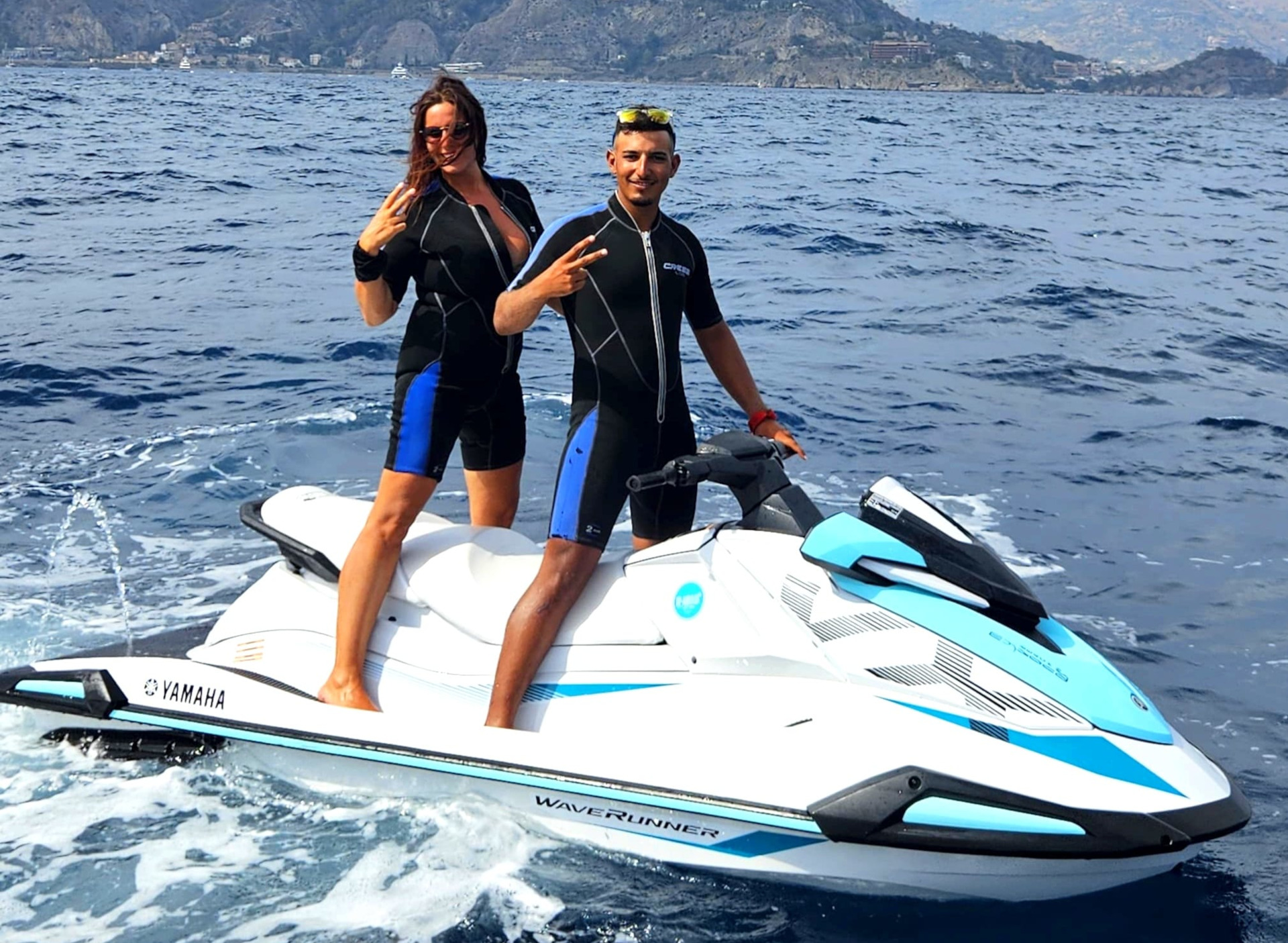 Moto d’acqua a Giardini Naxos